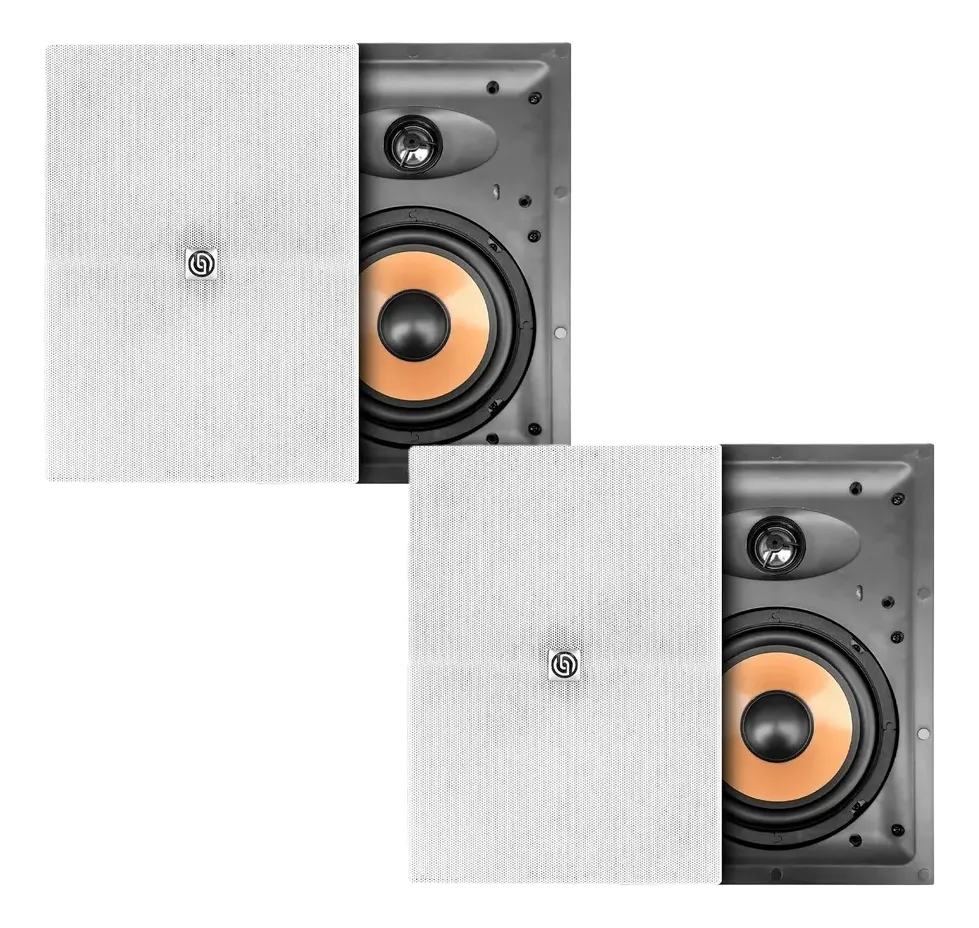 2 Bocinas Pasivas Plafón Ambientales 6.5 PuLG By Steelpro