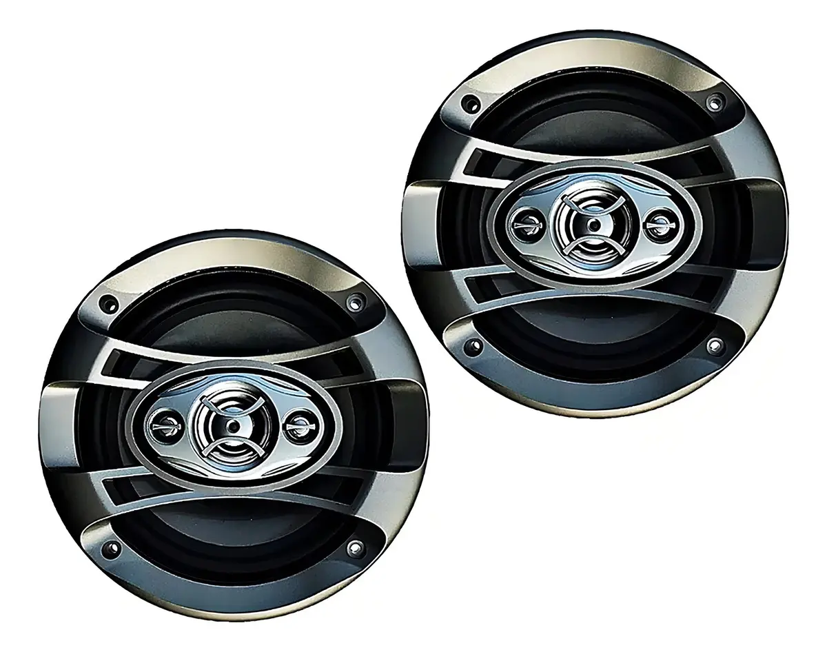 Audio Labs Adl Sp65 6.5 " Negro 2 Unidades Bocinas Coaxiales
