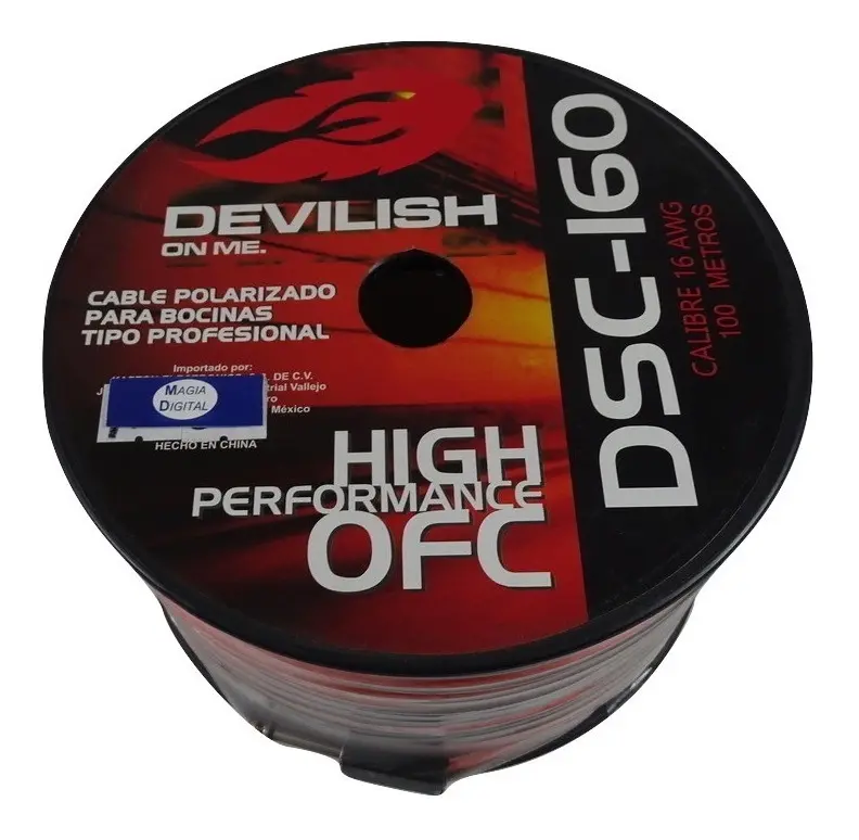 Cable Bocina Polarizado Devilish Dsc-160 Calibre 16 100mts
