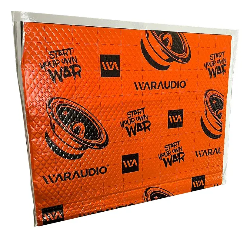 8pzas Insonorizante Acustico War Blindageor 2.5mm 80x50cm