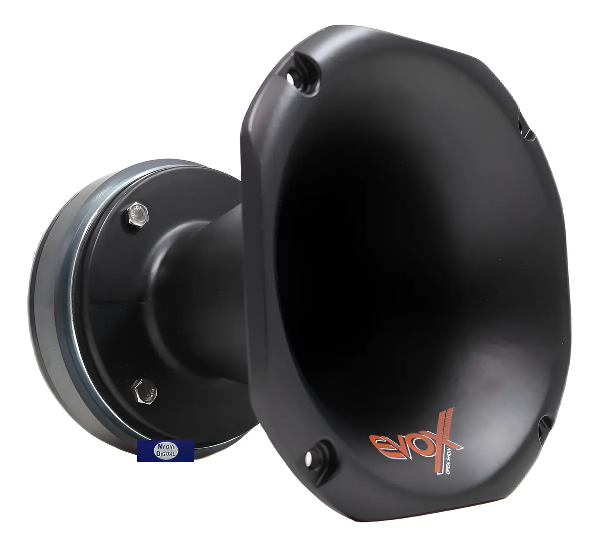 1 Pieza Tweeter Profesional Evox Evx20cdx De Aluminio Color Negro